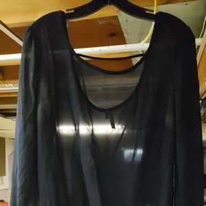 Sheer Dress Blouse